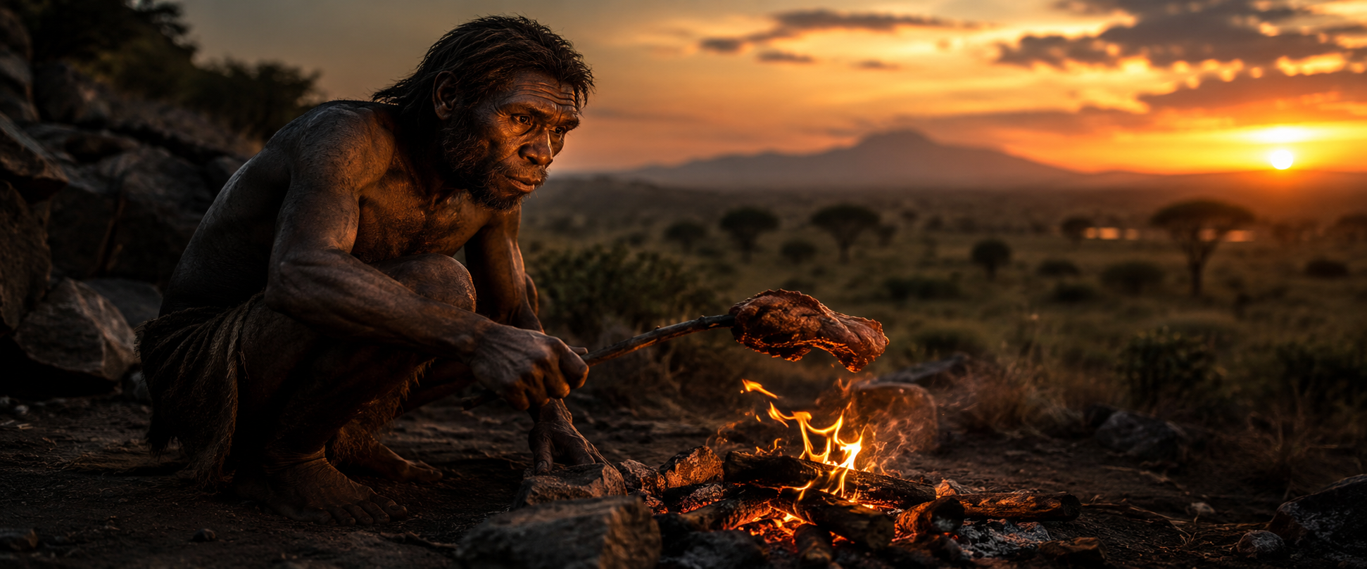 The surprising reason humans are the only animals that cook food