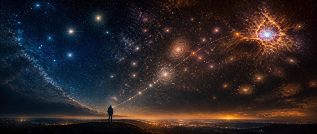 The Speed of Light Is Also a Limit on How Far Back in Time You Can See